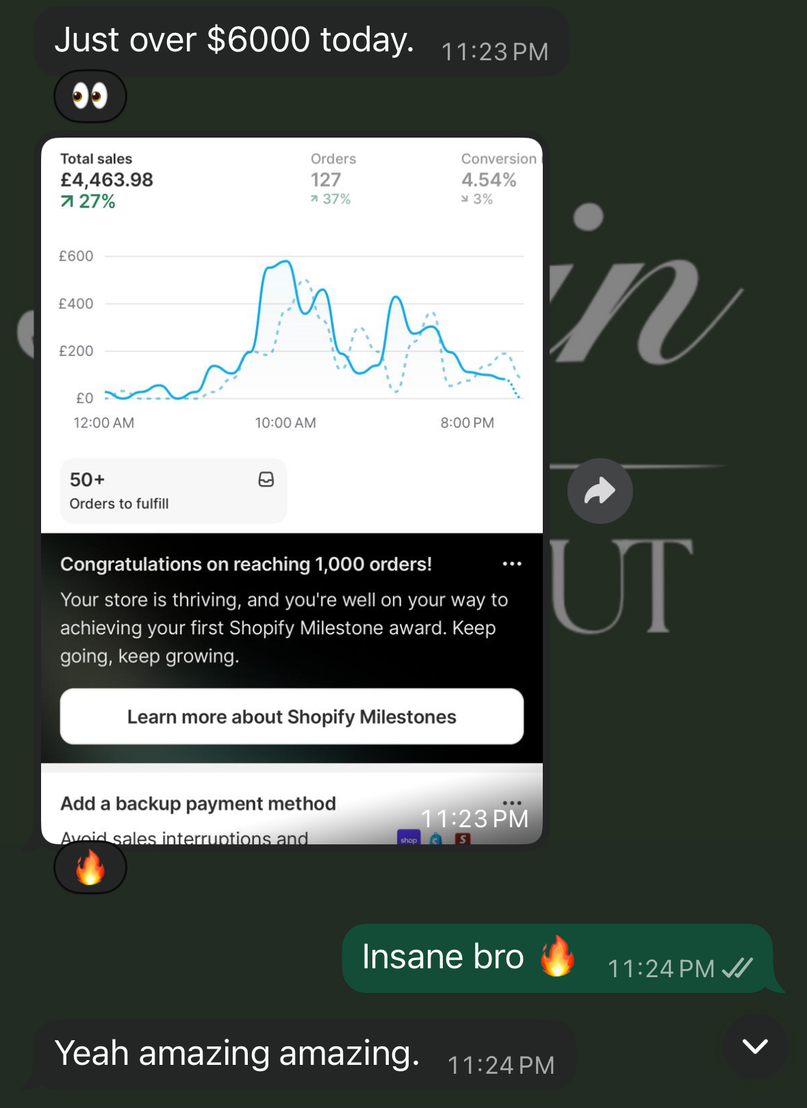 Student result screenshot 1